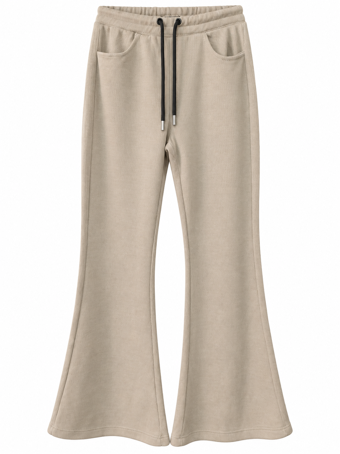 Beige Flare Trouser