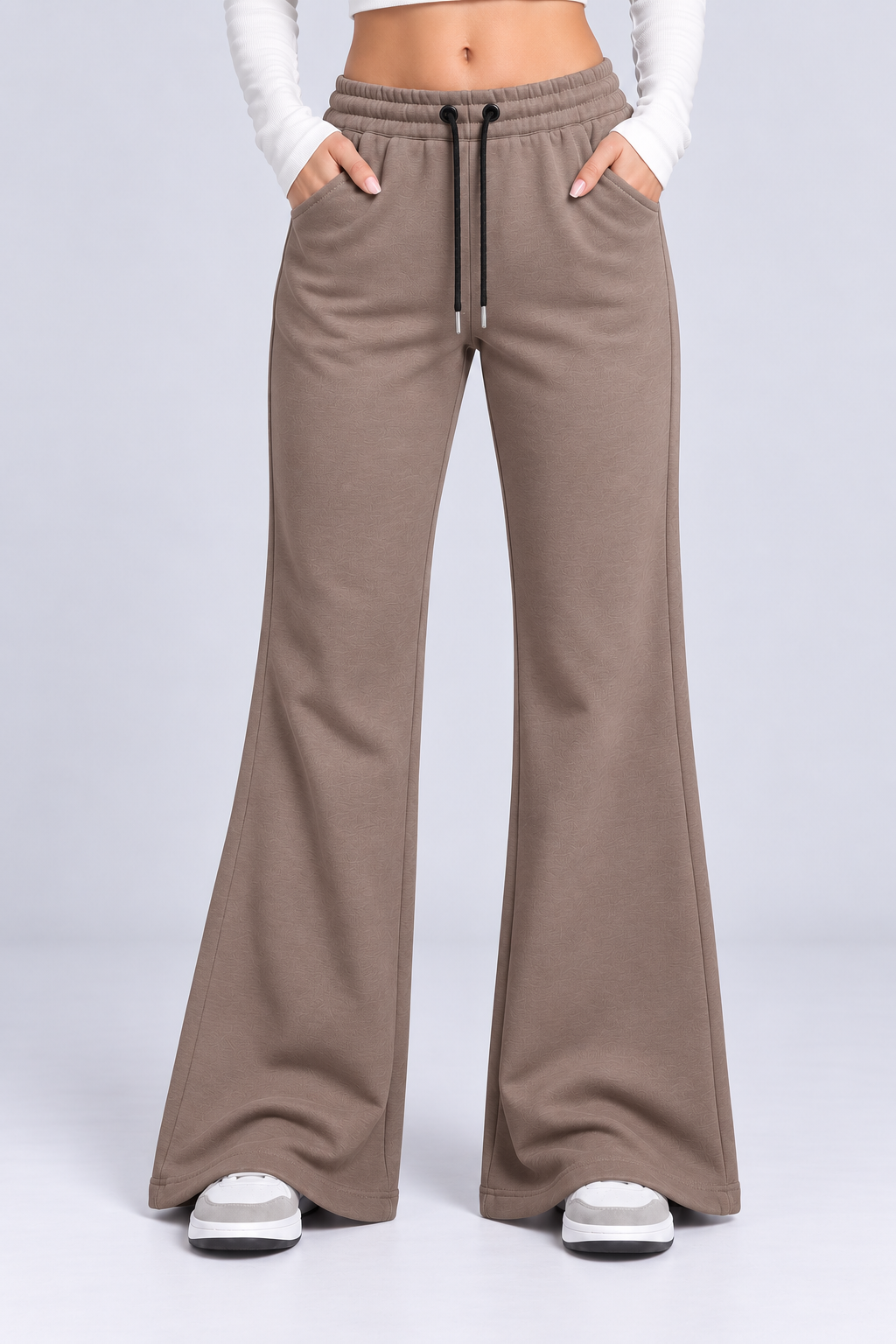 Chocolate Brown Flare Pants