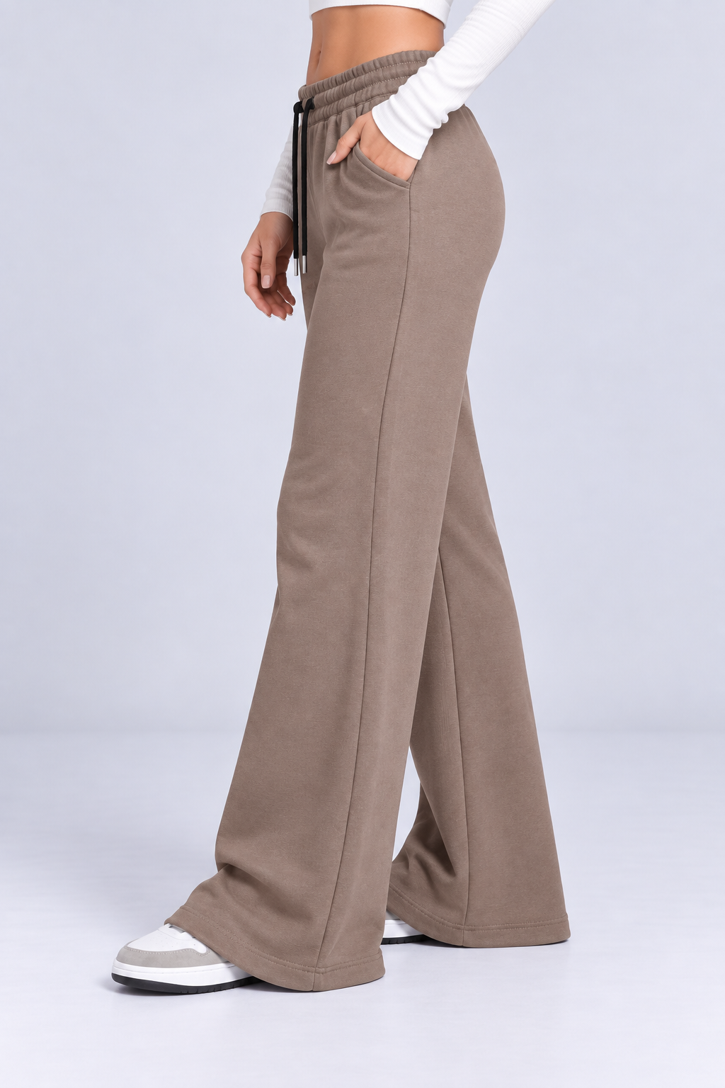Chocolate Brown Flare Pants