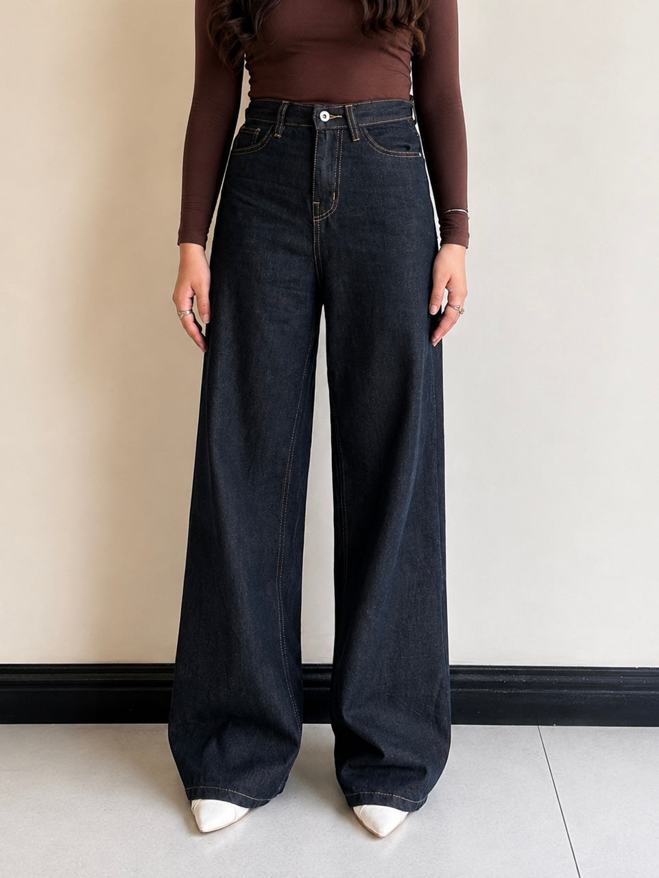 Retro vintage Wide-leg jeans