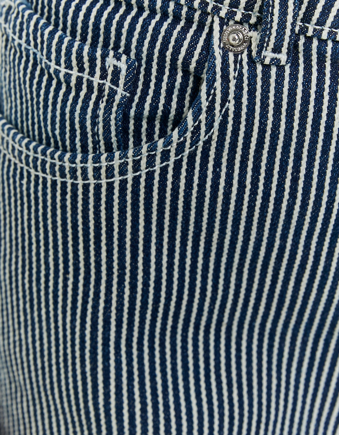 Striped Wide Leg Jeans